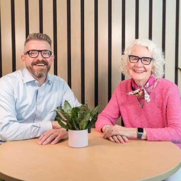 Professor Moura Quayle, the Associate Provost at UBC Vancouver and Adriaan de Jager, UBC’s Associate Vice-President of Government Relations and Community Engagement